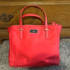Kate spade red handbag